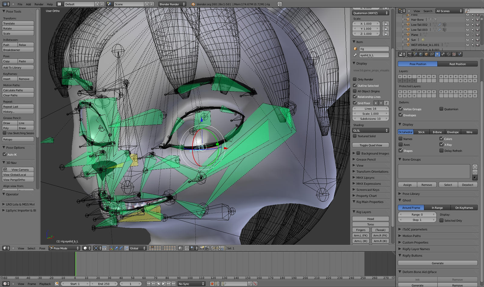 Complex Face Rig Face rig WIP by Mikiel2171 on DeviantArt