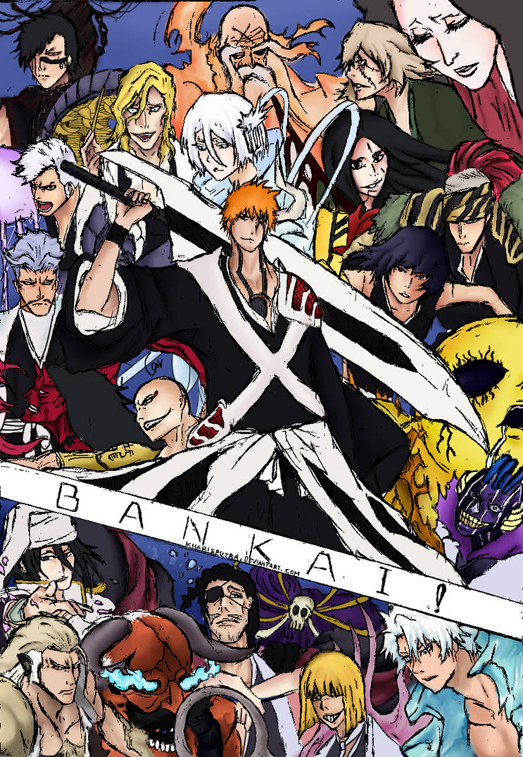 Bleach Character Collage by Mani-B on DeviantArt