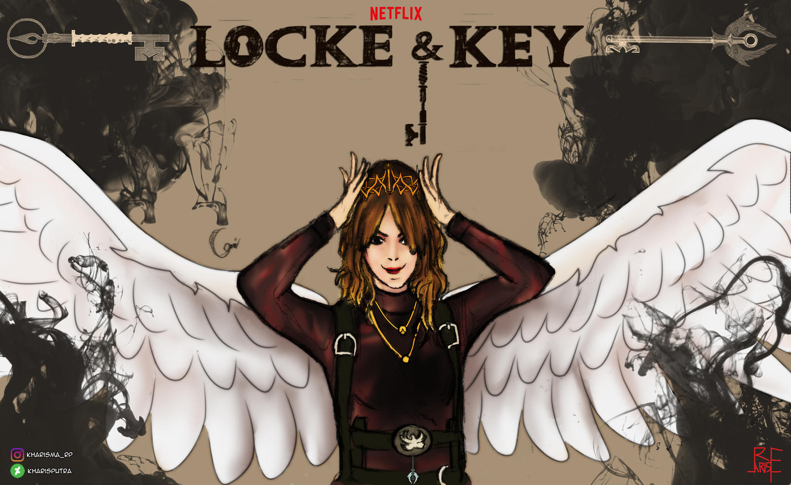 Kinsley Locke (Locke and Key) by kharisputra on DeviantArt