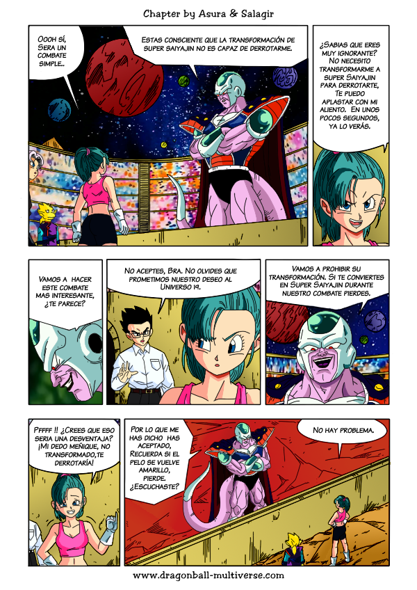 Dragon Ball Multiverse - Son Bra's little problem (COLOR