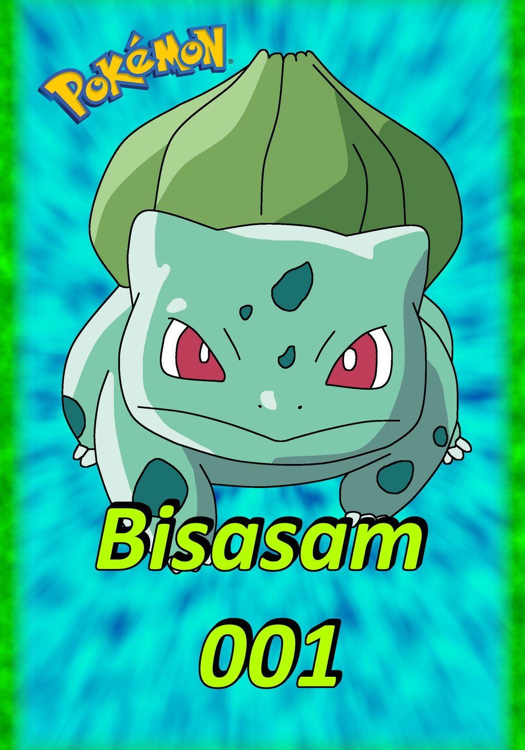 Pokemon Bisasam 001 Karte by WallpaperZero on DeviantArt Pokemon Bisasam 001 Karte by WallpaperZero on DeviantArt