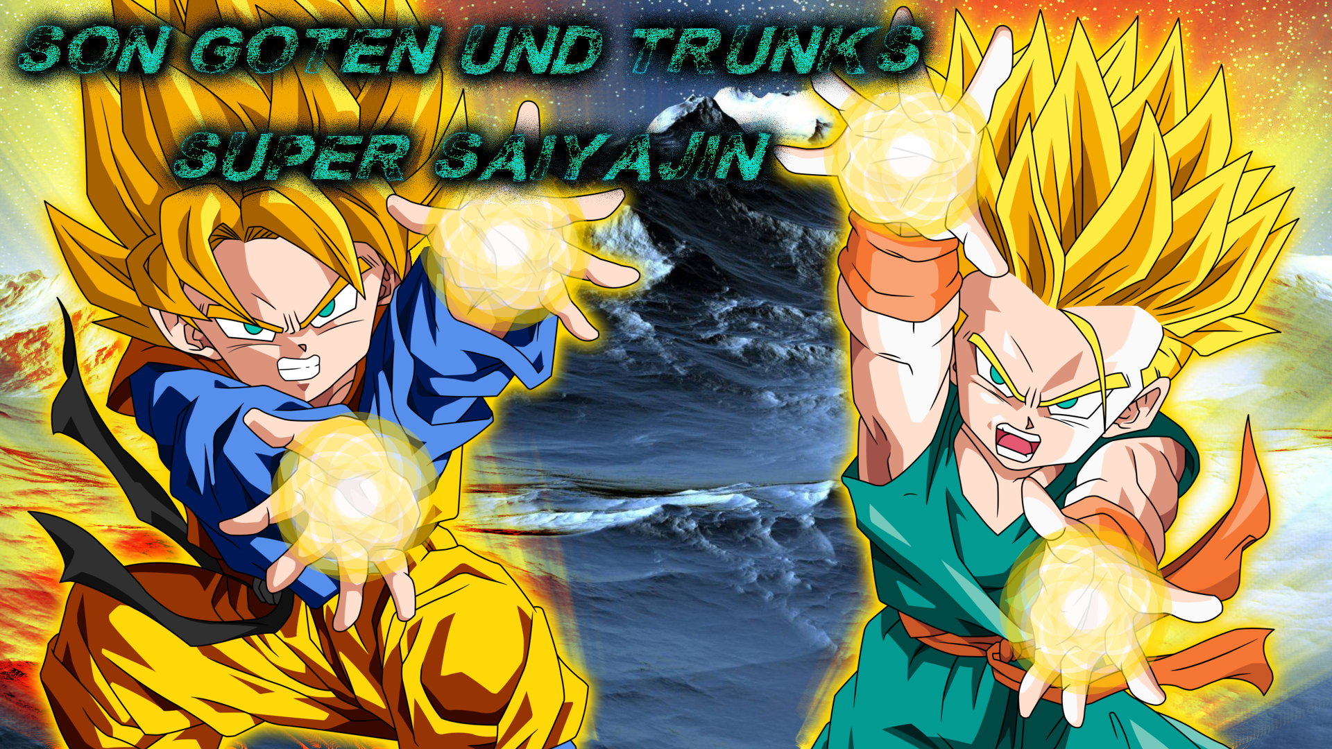 Wallpaper Nr 51 Dragonball Son Goten und Trunks SS