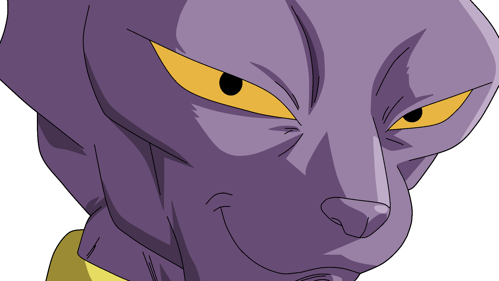 Dragonball Bills / Beerus Lineart Farbig