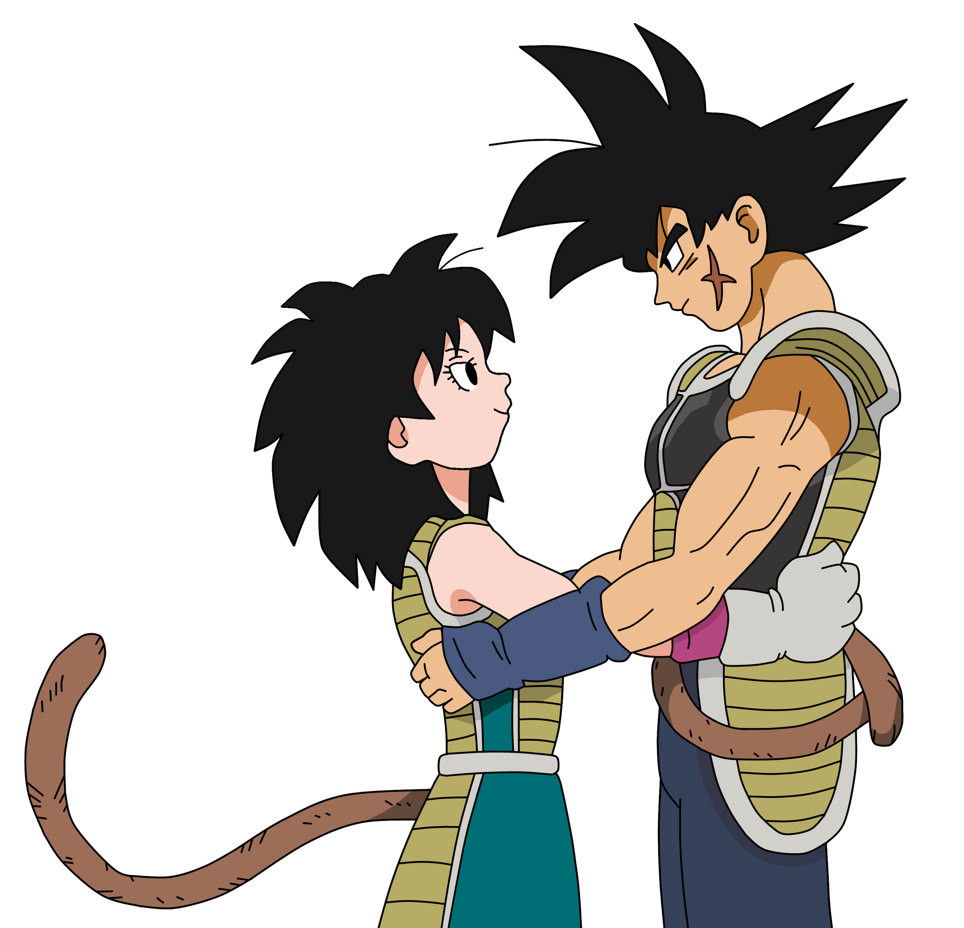 Bardock And Gine Lineart Farbig V1 By WallpaperZero On DeviantArt bardock-and-gine-lineart-farbig-v1-by-wallpaperzero-on-deviantart