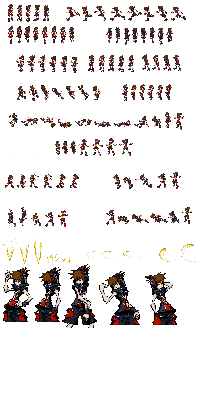 Kh2 Soaku Sprite Sheet By Limit Vanitas On Deviantart