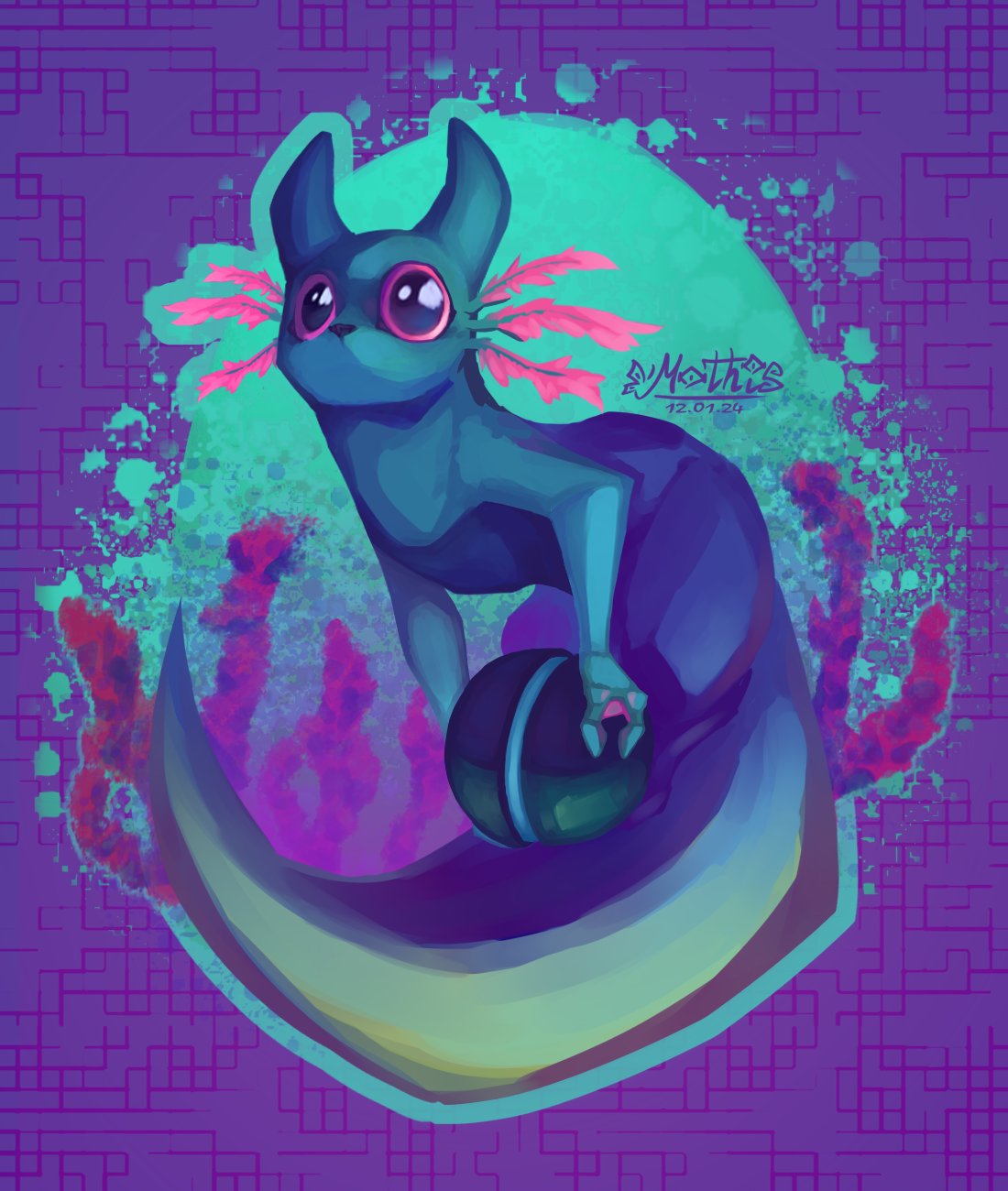 Rivulet - Rain World Fanart by 0Mothis0 on DeviantArt