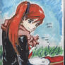 Orihime Inoue Sitting