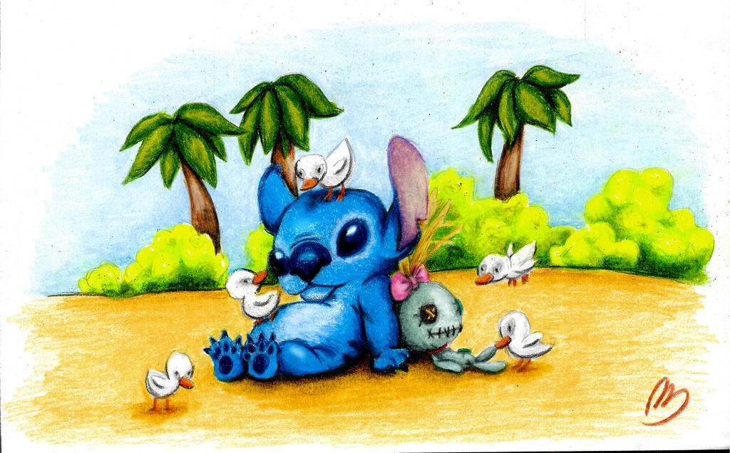Stitch and scrump coloring pages