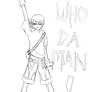 Yoyo - Who da man? ::Lineart