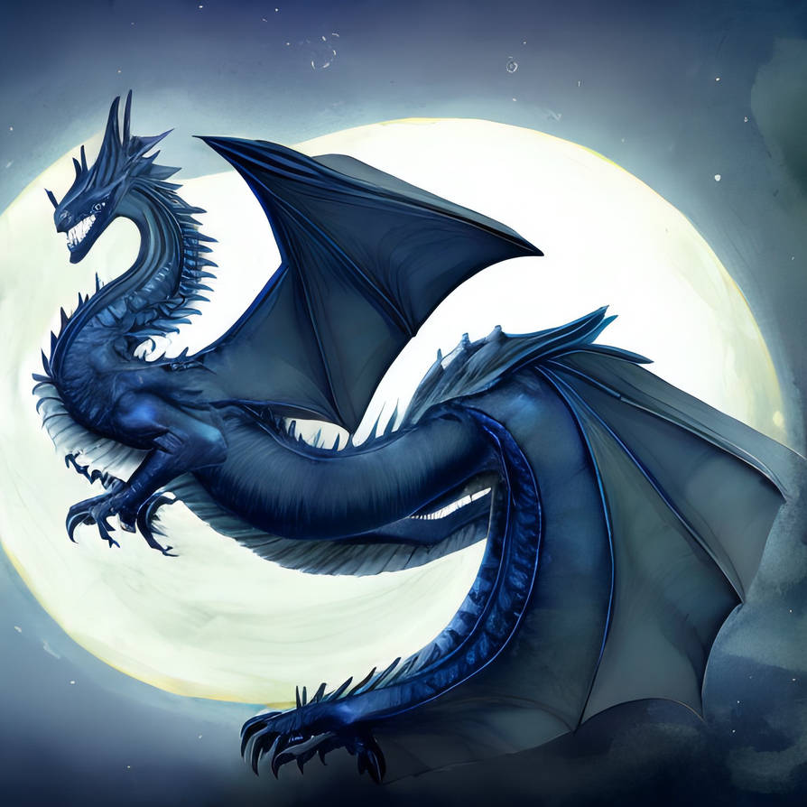 Full Moon Dragon By LuringAsh5 On DeviantArt full-moon-dragon-by-luringash5-on-deviantart
