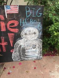 Chalk Baymax