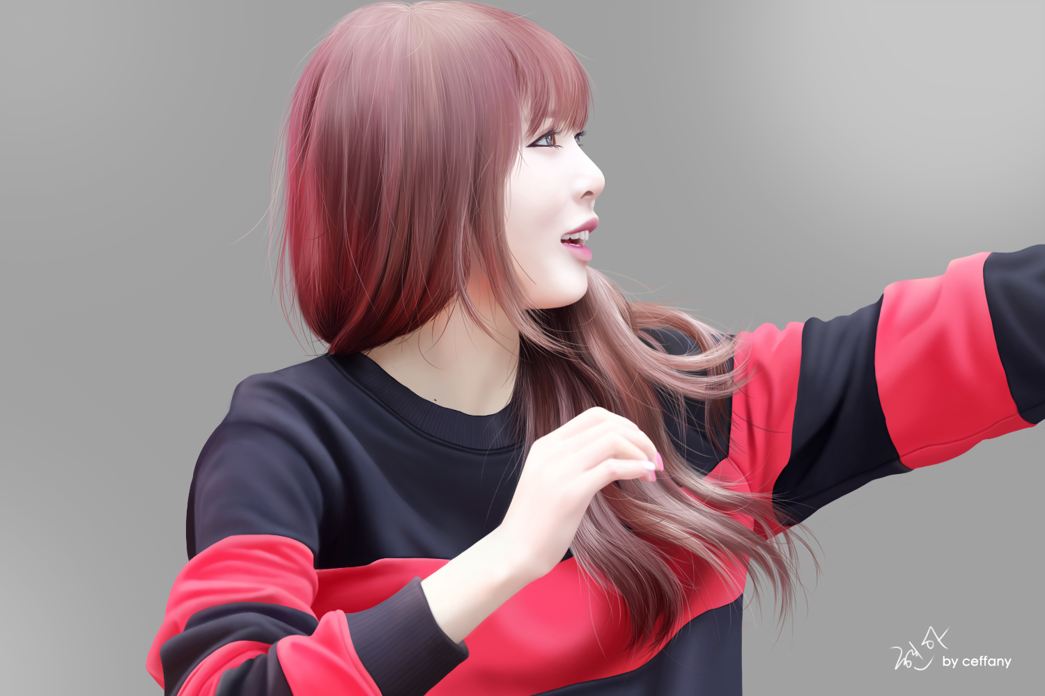 Hyuna Painting 1