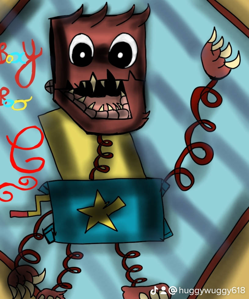 Nized Boxy Boo Boxy boo digital drawing by huggywuggy1984 on DeviantArt