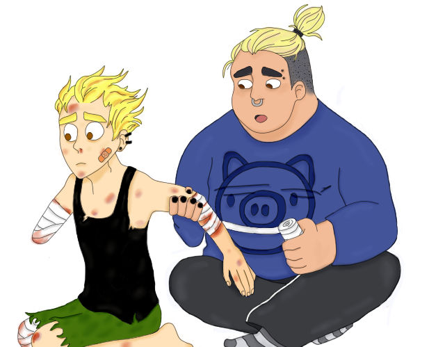 Junkrat X Roadhog Overwatch By YviCam On DeviantArt junkrat-x-roadhog-overwatch-by-yvicam-on-deviantart