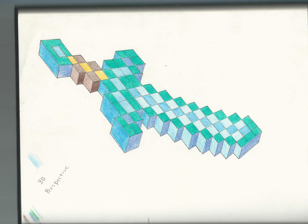 Minecraft Detailed Sword Design Minecraft Sword by FuyuSayomi on DeviantArt