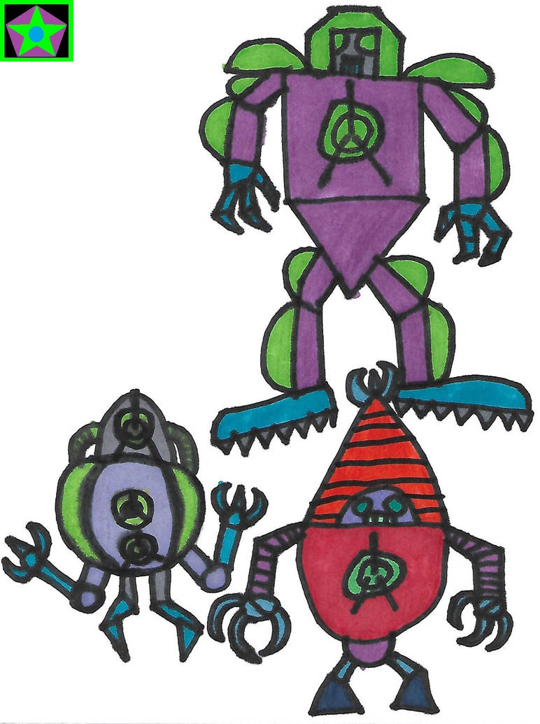 Random Robots 2 by Portorian11379 on DeviantArt