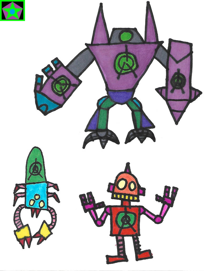 Random Robots 3 by Portorian11379 on DeviantArt