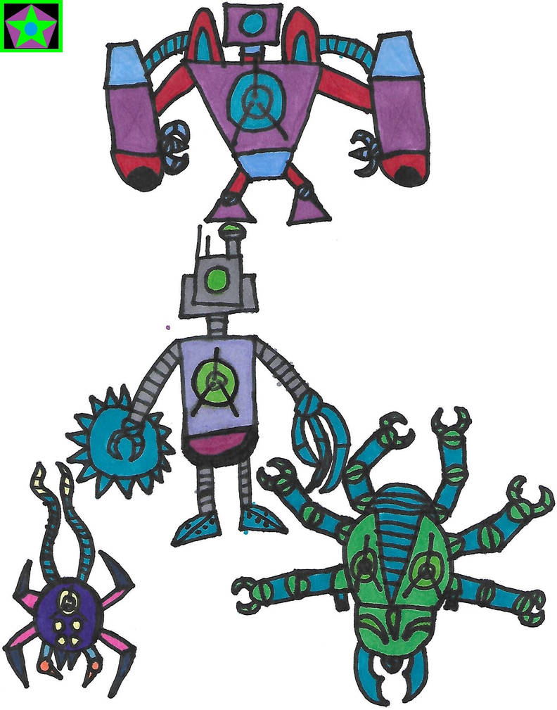 Random Robots 5 by Portorian11379 on DeviantArt