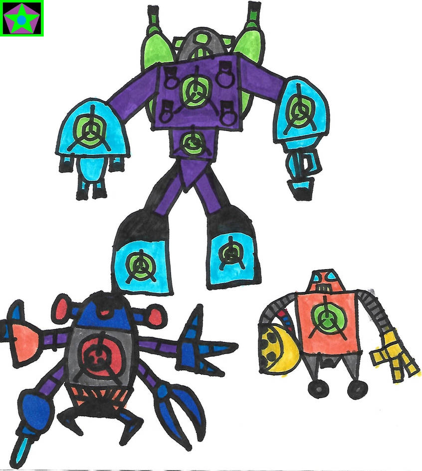 Random Robots 10 by Portorian11379 on DeviantArt