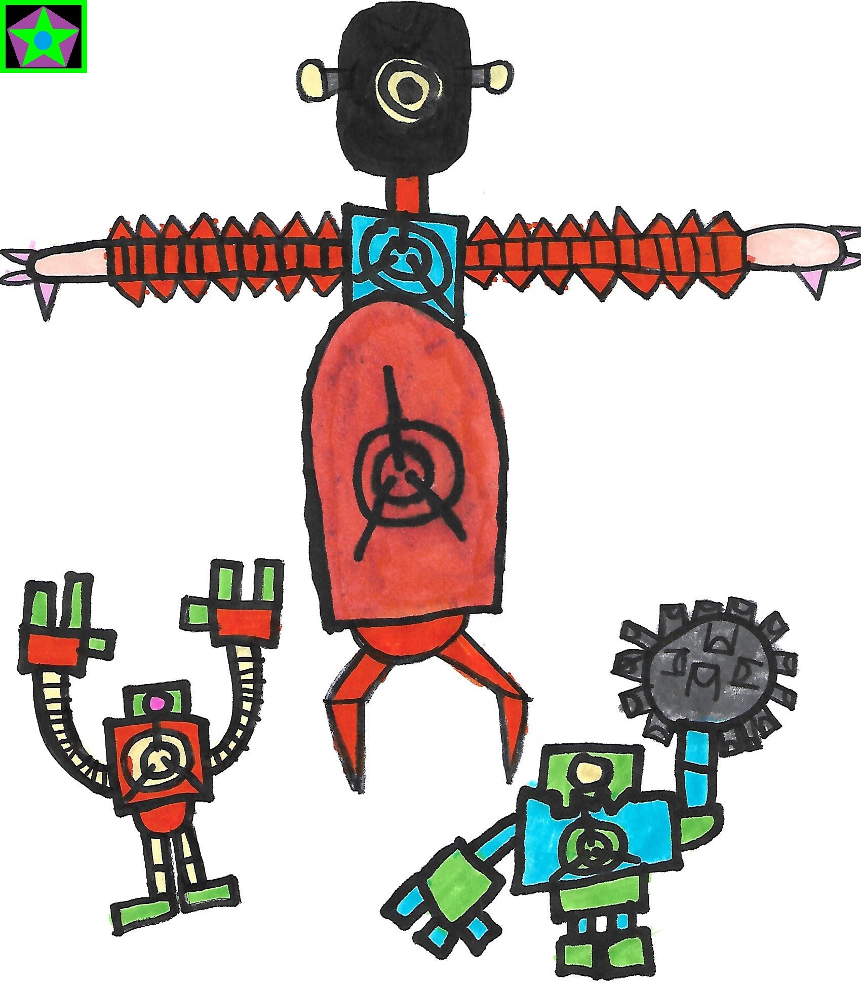 Random Robots 13 by Portorian11379 on DeviantArt