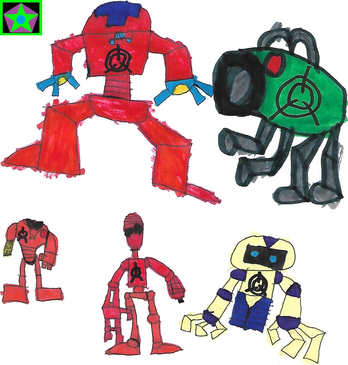 Random Robots 14 by Portorian11379 on DeviantArt