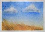 Sky by steel--blue