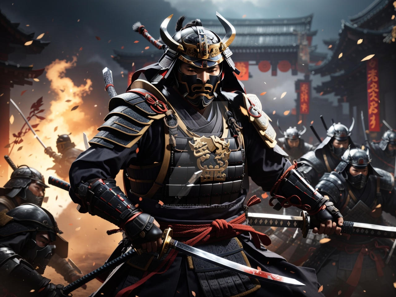 Samurai Warrior by Dumindu1019 on DeviantArt