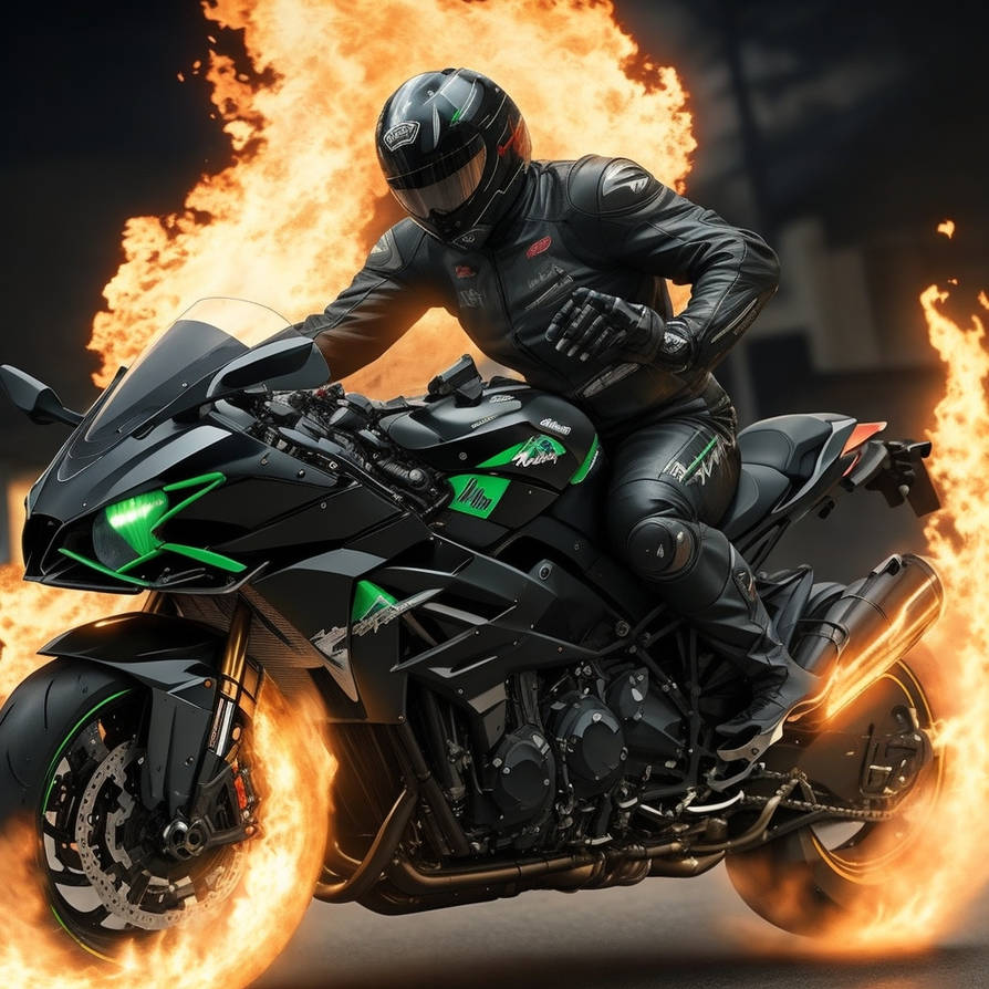 Fire Rider by Dumindu1019 on DeviantArt