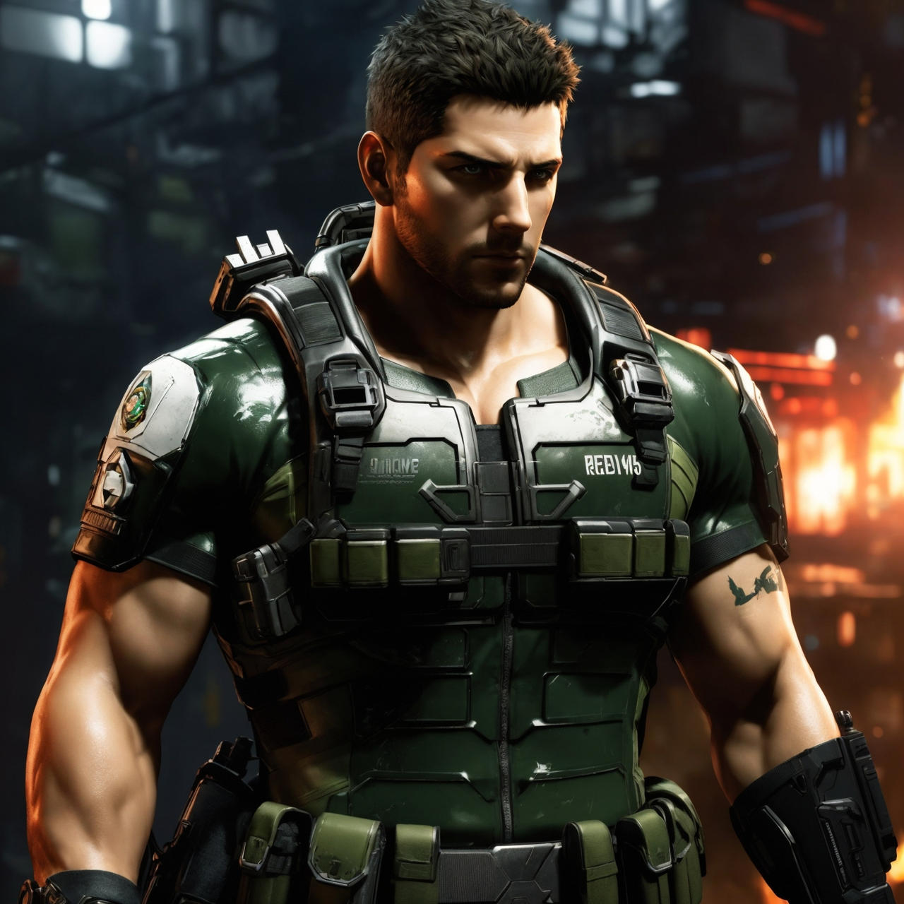 Chris Redfield by Dumindu1019 on DeviantArt