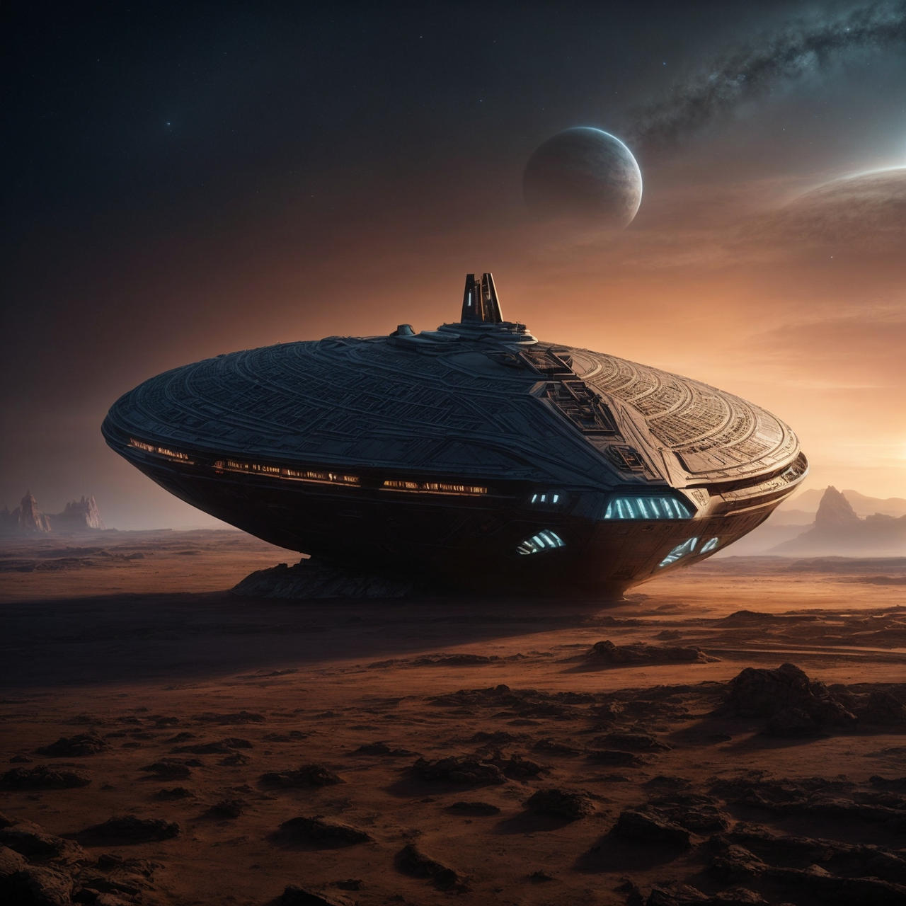 Alien Ship by Dumindu1019 on DeviantArt