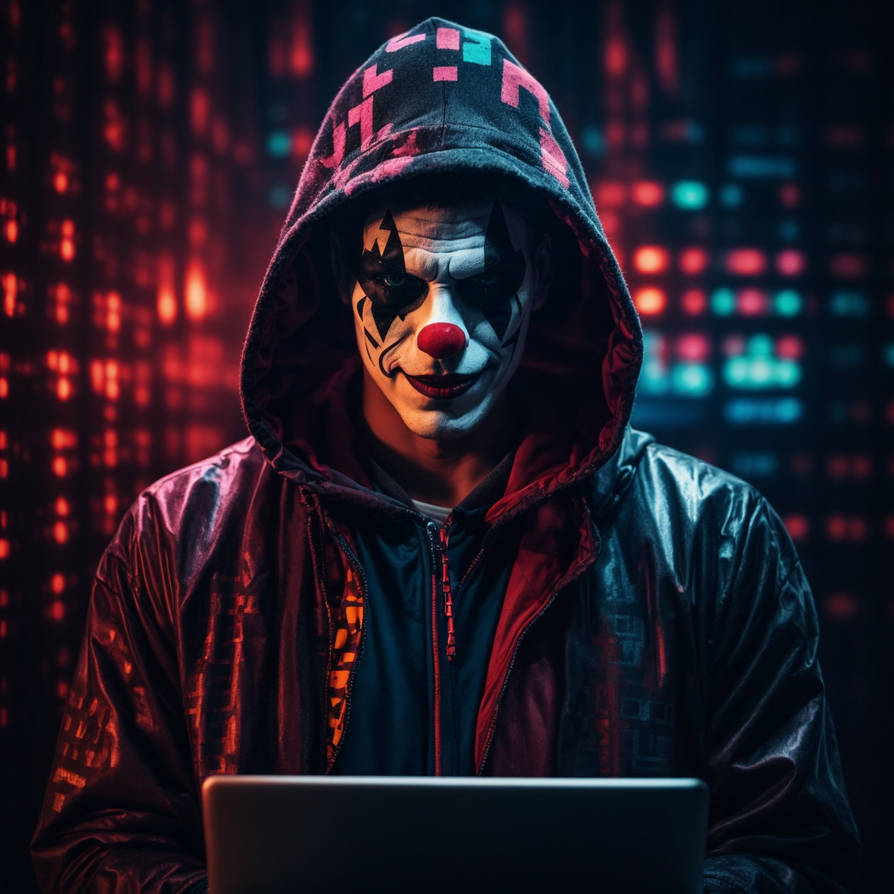 Hacker Clown by Dumindu1019 on DeviantArt