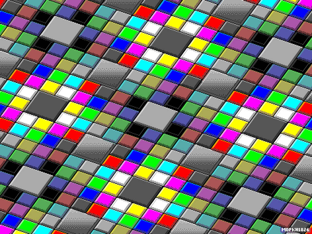EGA Color Tiles by vidthekid