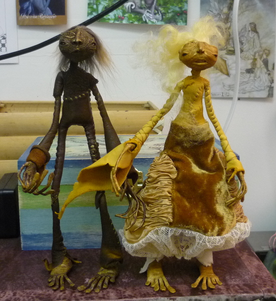 Baba Yaga and Vasilisa