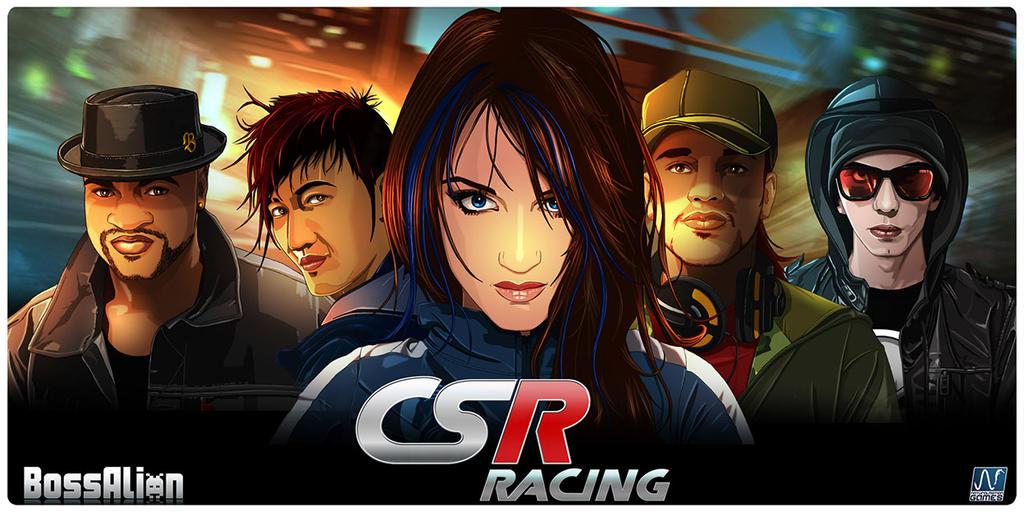CSR Racing Crew Bosses. by thedarkinker on DeviantArt