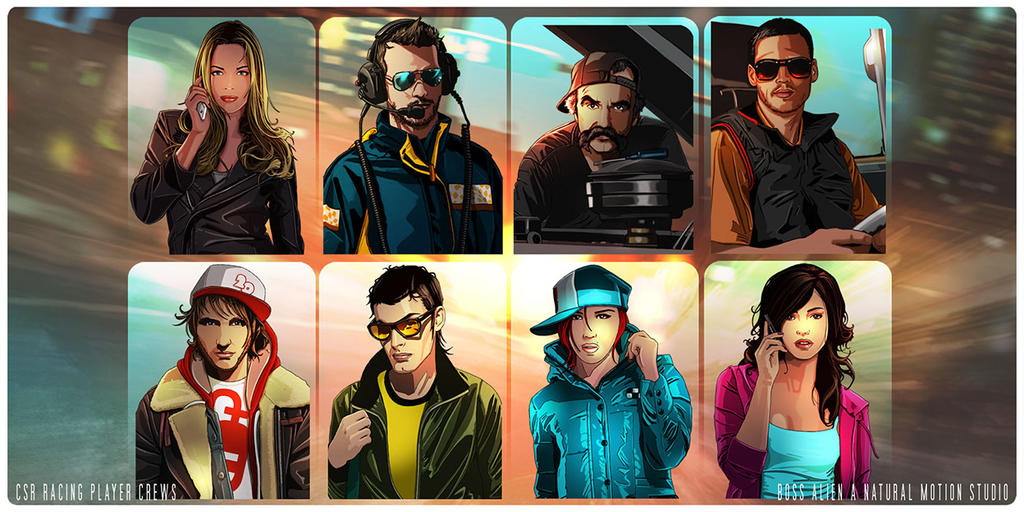 Csr Player Crew By Thedarkinker On Deviantart