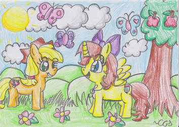 AppleJack! Teach me how to get apples liek youuu.