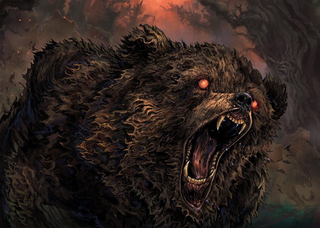 Grizzly - Inscryption Card by Carpet-Crawler on DeviantArt
