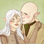 DA:I - Solas and Atisha Lavellan