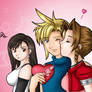 FF7 Love Triangle