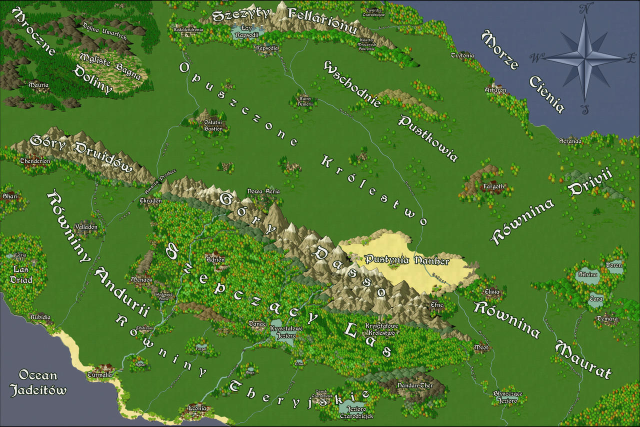 Map: Alarania by Acuru on DeviantArt