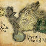 Hyrule World Map 'ocarina'