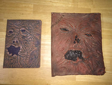 My Evil Dead custom cover next to DVD version