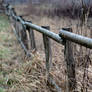 Wooden fence