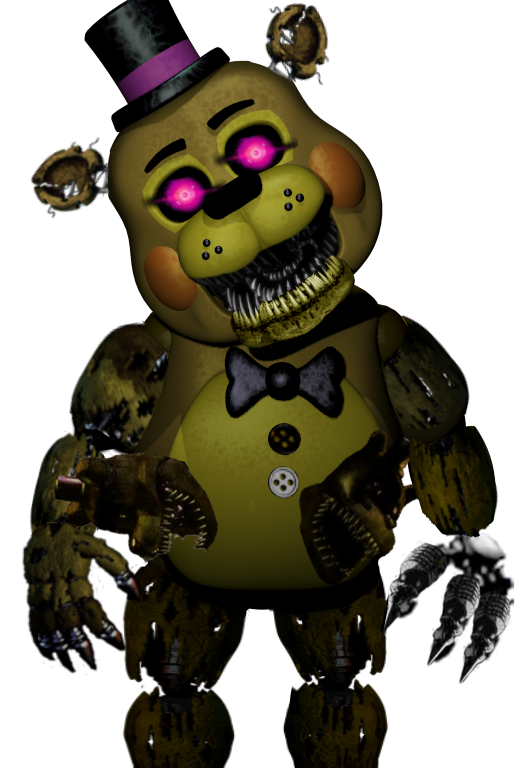 Nightmare toy golden deals freddy