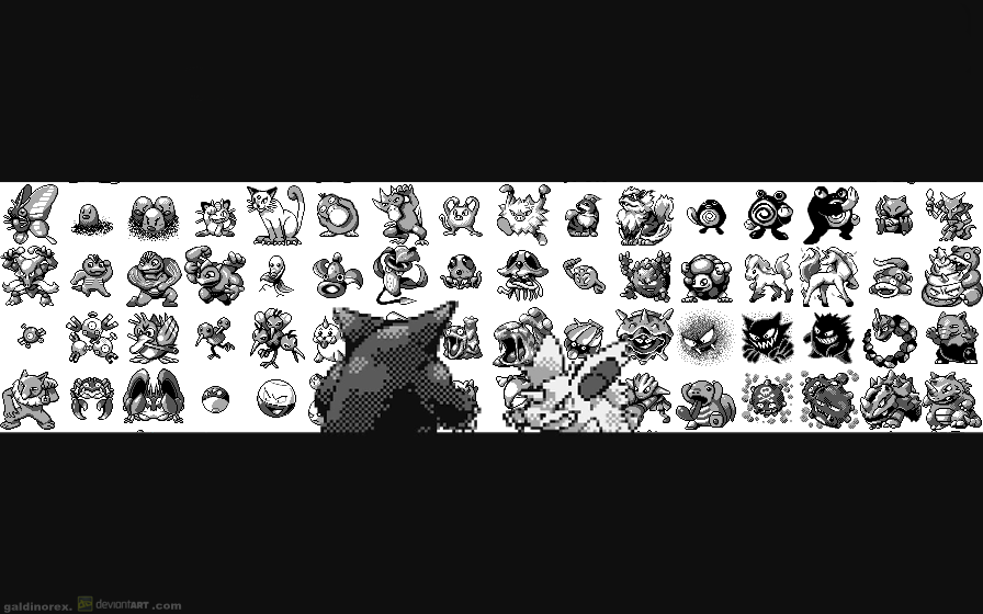 Pokemon Red/Blue Wallpaper. by GaldinoRex on DeviantArt Pokemon Red/Blue Wallpaper. by GaldinoRex on DeviantArt