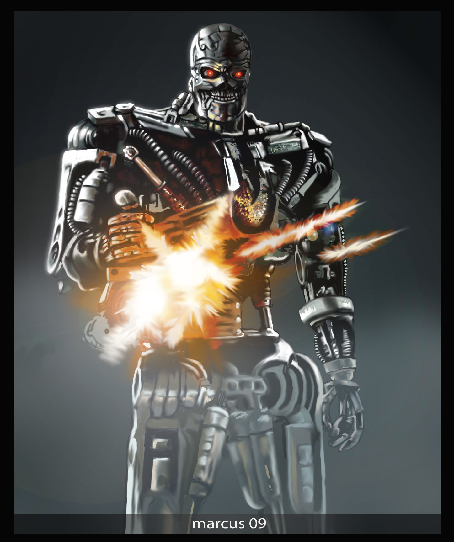 Terminator. Arte digital. by turkill on DeviantArt