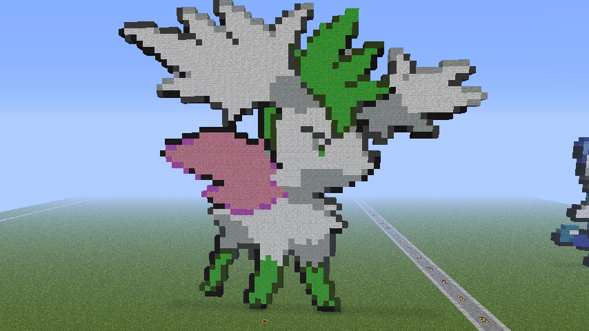 minecraft-pokemon: shaymin pixel-art by arbiter7734 on DeviantArt