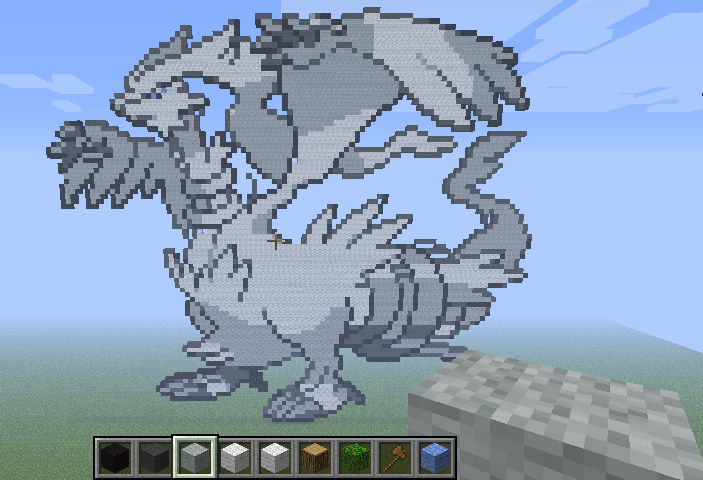 Minecraft Rasimi minecraft reshiram by MinecraftMudkip on DeviantArt