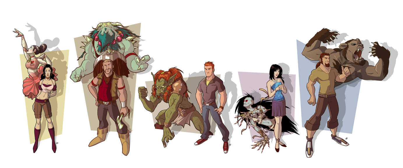 Character Design Commission by MPdigitalART on DeviantArt
