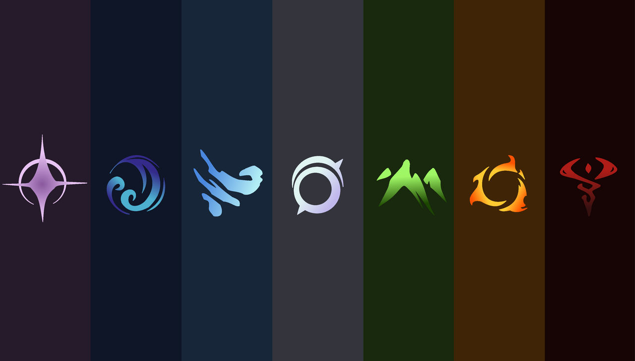 Magic (The Dragon Prince) Minimalist Wallpaper by HalhatatlanHalando on